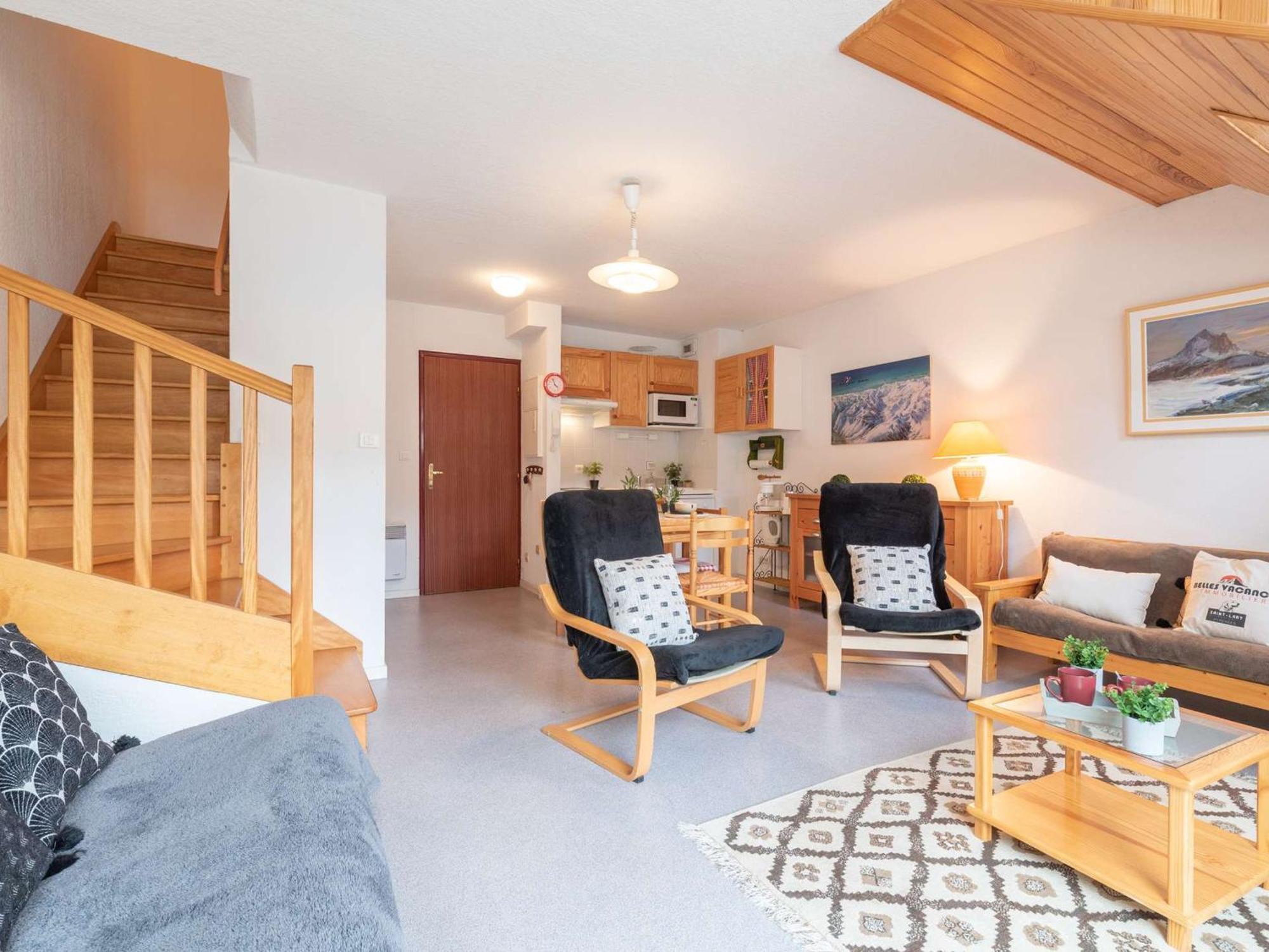 Duplex Confortable Avec 2 Chambres, Balcon Et Parking A Saint Lary Village, Proche Des Thermes Et Telecabine - Fr-1-296-336 외부 사진